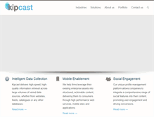 Tablet Screenshot of kipcast.com